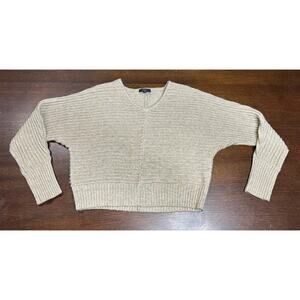 Chunky Knit Sweater Women Small Grandma Cottage Core Preppy Ballet Academia Twee